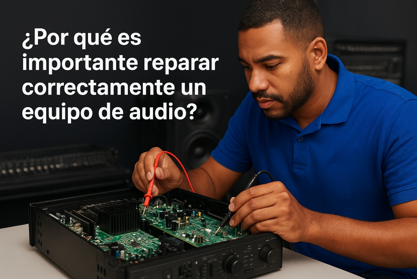 Reparación de Equipos de Audio en Medellín