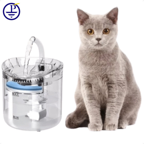Fuente de agua para gatos con sensor de presencia HAPUP - Image 3