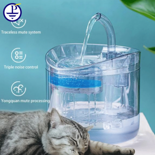 Fuente de agua para gatos con sensor de presencia HAPUP - Image 5