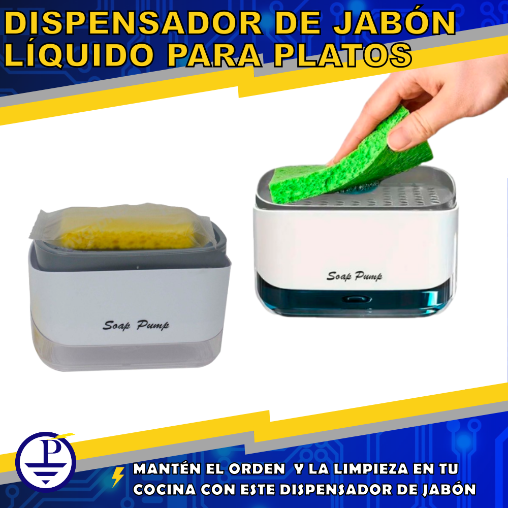 Dispensador de Jabón Para Platos